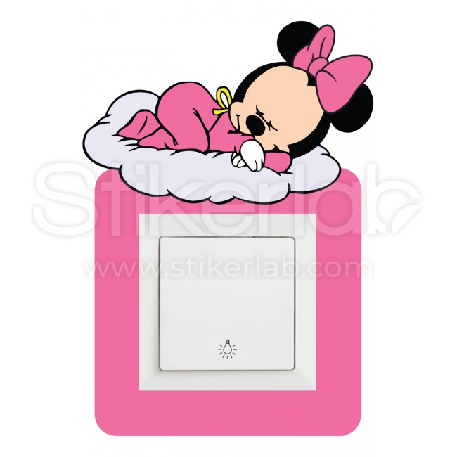 Minnie 1 stiker oko prekidaca